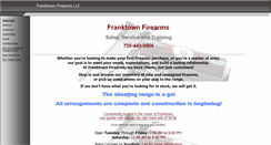 Desktop Screenshot of franktownfirearms.com